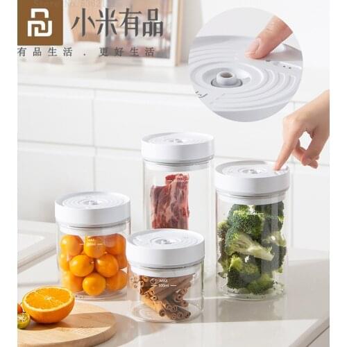 New BUD Automatic Pumping Air Vacuum Freshness Box Intelligent Constant Pressure Food Storage Container Portable Food Sealed Box