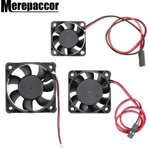 5V -7V 150A DC Cooling Fan For RC Model Motor ESC 30mm/40mm/50mm Power Transfer