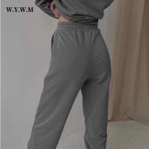 Женские флисовые брюки WYWM China At AliExpress