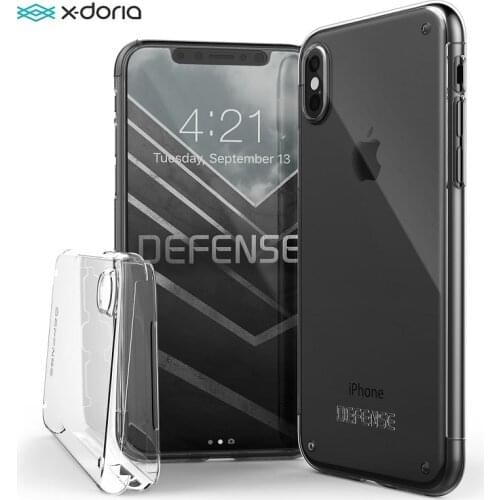 X-Doria Defense 360 Full Protective Phone Case For iPhone X 10 Full Cover 360 Degree Full Body Case Coque For iPhone X Cover