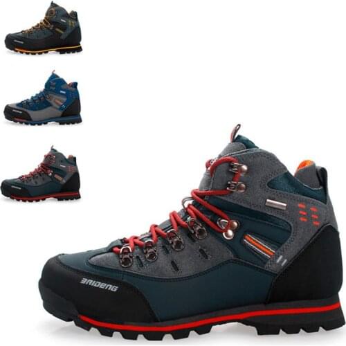 Winter Hiking Shoes Top Quality Mens Fashion Outdoor Snow Boots Mountain Climbing Trekking Boots Size:40-46