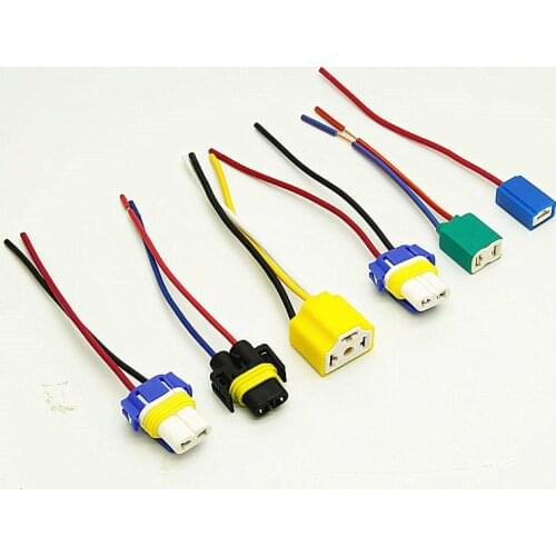 1PC Car H1 h3 H4 H7 H11 HB3 HB4 9005 9006 Headlight Bulb Holder Extension