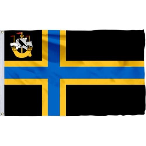 British Caithness Flag 150X90cm (3x5FT) 120g 100D Polyester Double Stitched High Quality Banner Free Shipping