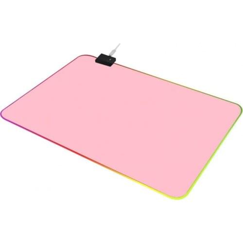 Colorful Luminous RGB Light Effect Large Size Anti-slip Computer Keyboard LED Mouse Pad Mat for PC