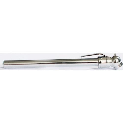 Chrome Tire Air Pressure Gauge Pen 5-50 PSI Tool for Auto Car Truck Bicycle M8617