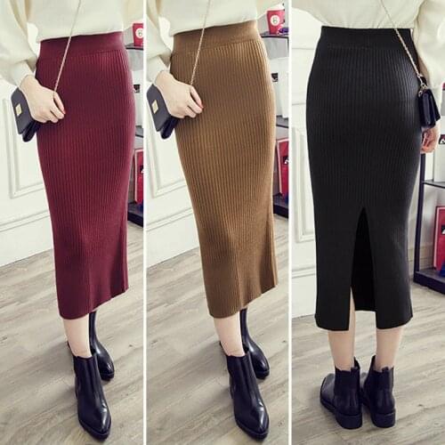 LYNNE'S WARDROBE Slit Pencil Skirts