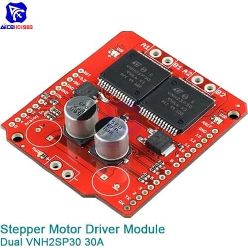 Dual VNH2SP30 Monster Moto Shield Stepper Motor Driver Module High Current 30A for Arduino