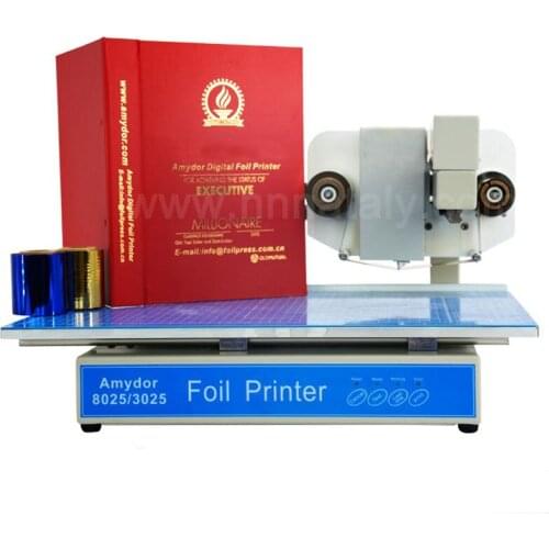 NDL-3025 CE certification 30cm*25cm Flatbed Desktop Hot Stamping Foil Printer Machine