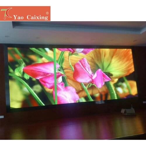 P2.5 rgb indoor full color dot matrix led screen smd led video wall fix installation hd led display