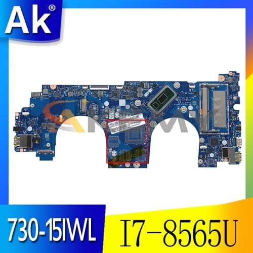 For Lenovo Yoga 730-15IWL laptop motherboard LA-G541P motherboard W/ CPU I7-8565U DDR4 FUR 5B20Z65362 5B20Z65361 Mainboard