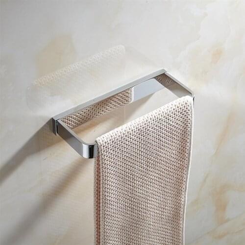 Modern Wall Mount Towel Hook Towel Ring Hanger Towel Holder Natatorium Hotel Home Single Bar Towel Bar Copper Rust-free