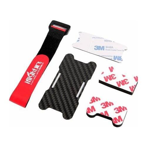 85mm Battery Protector Plate w/ Battery Strap Sponge Mounting Pad for iFlight ix5 200mm FPV Racing Drone w/ Battery on Bottom