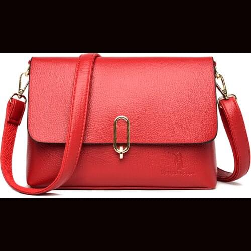 Luxury Handbags Women Bags Designer New Soft Leather Shoulder Bag Female Sac Women Messenger Bag for Girls Square Flap Bags