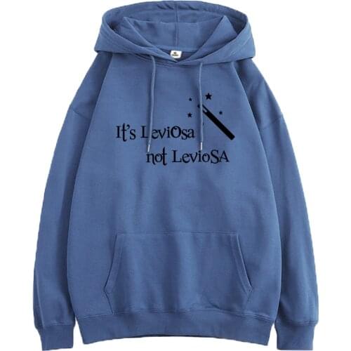 Its Leviosa Magic Pullovers Women Sweatshirts Dropship Hip Hop Casual Fleece Hoodies Avada Kedavra Hooded Oversize 2021 New