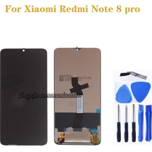 AAA display For Xiaomi Redmi Note 8 pro LCD Display Touch Screen Digitizer Assembly For Redmi Note8 pro LCD With frame