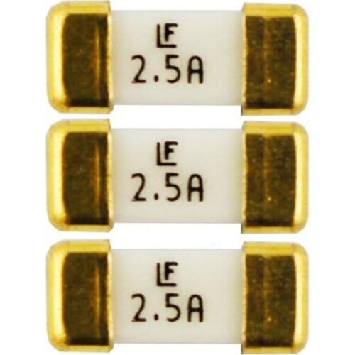 100PCS SMD FUSE 125V 2.5A FAST ACTING 045102.5MRL SMD 1808 FUSE 125V 2.5A LF2.5A