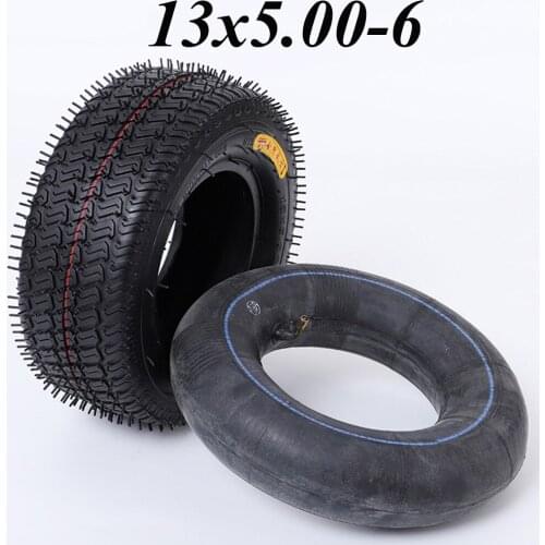 13x5.00-6 Tire Inner Tube Outer Tyre for Warehouse Trolley Mower Electric Scooter 13 Inch High Quality Tire
