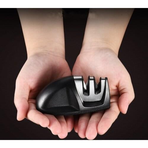 Knife Sharpener 3 Stages Professional Kitchen Sharpening Stone Grinder knives Whetstone Tungsten Diamond Ceramic Sharpener Tool