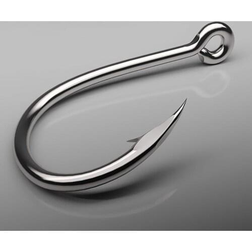 50pcs Steel Fishhooks Coating High Carbon Stainless Steel Barbed Carp Fishing Hooks Pack With Retail Box Fishing Hook Tackle