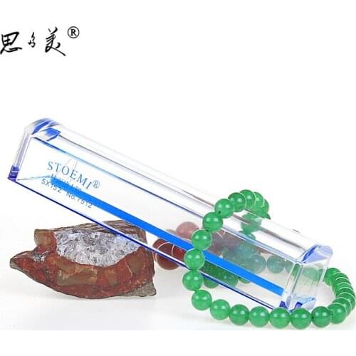 5X 152mm Handheld Educational Cylindrical Magnifier Elderly Reading Magnifying Glass Gift Loupe for Children Accountants Reading