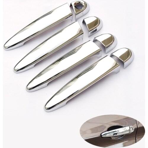 Car styling door handle cover door handle protector decoration cover for BMW X3 F25 2012 2013 2014 2015 abs chrome 8pcs per set