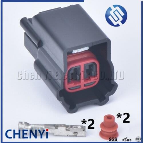 1 set 2 pin 1.5mm female 3U2Z-14S411-EKB Auto Waterproof connector Air temp sensors connector EPC E-4995