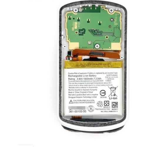 3"For Garmin EDGE 1030 edge1030 GPS Navigation digital bicycle speed meter back shell with battery with speaker 105-03165-00 V6