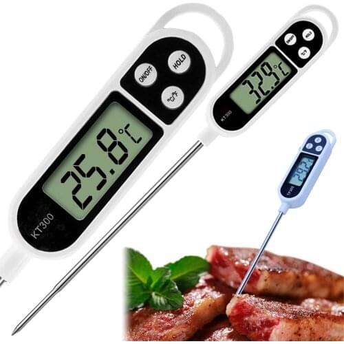 TP300 Digital Food Thermometer Probe For Kitchen BBQ Meat Water Milk Oil Tea Soup Electronic Oven Temperature Measuring Tool