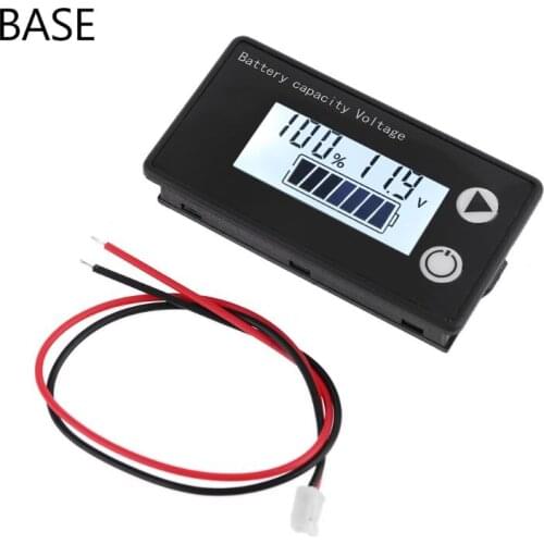 DC 8V-100V Lead Acid Lithium LiFePO4 Car Motorcycle Battery Capacity Indicator