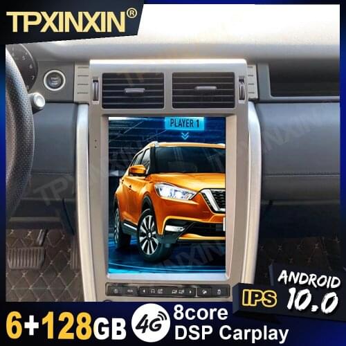 For Land Rover discovery Freelander 2016-2020 Android 10 6G+128G Carplay DSP Multimedia Player Tape Recorder Video GPS Head Unit