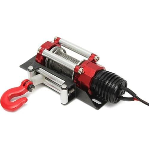 RC Rock Crawler Climbing Cars Electric Metal Winch Part for 1/10 SCX10 TRX4 D90