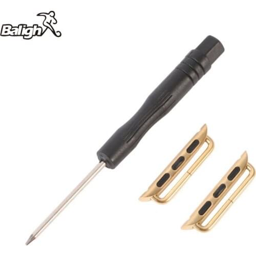 Newest Fashion 38mm/42mm Seamless Stainless Steel Connector Clasp Watchband For Apple Watch Adapter