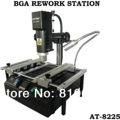 ATTEN AT-8225 BGA REWORK STATION with upper hot air heating and the lower part IR heating independent temperature controller