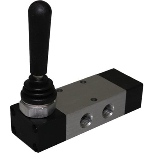 5/2 Way Pneumatic Switch Manual Valve Hand Push Pull Control Air Valve Tire Changer Replacement Part 2 Position 3 Way