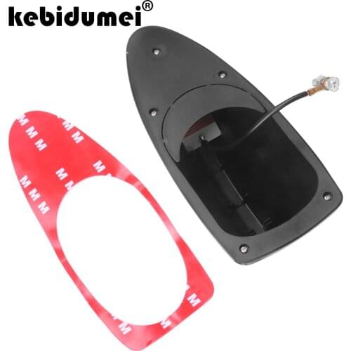 Kebidumei Auto Radio Signal Aerials Car Truck Shark Fin Antenna Roof Antennas Car Styling Accessories Car Antenna