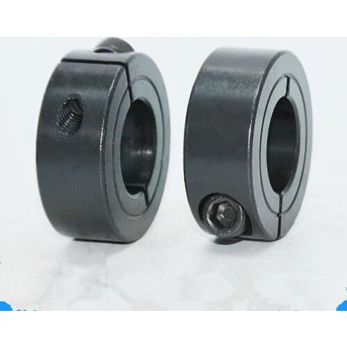 Split thrust ring SCS optical axis fixed ring adjustment limit ring shaft clamp carbon steel retaining ring lock sleeve bearing