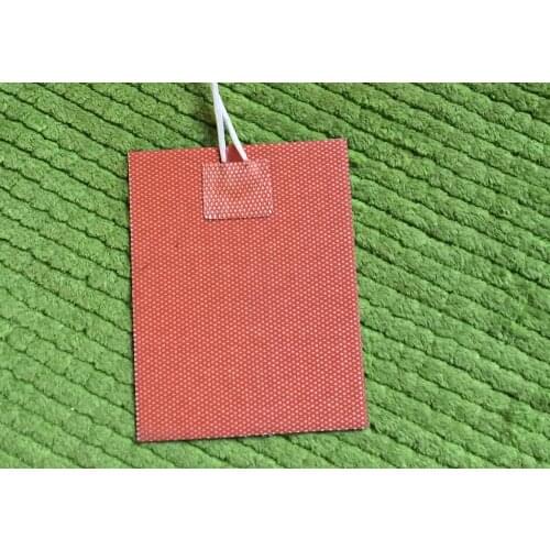 Silicone heating pad heater 110V 200W 200mmx200mm for 3d printer heat bed 1pcs oil pan silicone heater element film heater