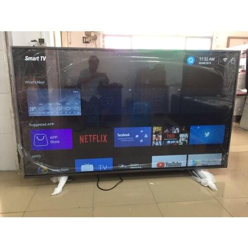 Free Ship to Guangzhou China )smart T2 4k television TV 75 86 inch 1.5GB ram 8GB rom android OS 7.1.1
