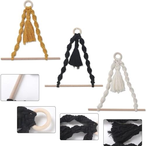 Woven Toilet paper roll storage toilet paper holder bathroom accessories for bathroom kitchen loft hotel yellow black beige