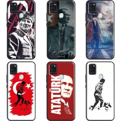 Turkish Ataturk Flag Case For Samsung A51 A71 A11 A31 A10 A20 S A30 A40 A50 A70 A21S A20e A12 A32 A52 A72 Cover