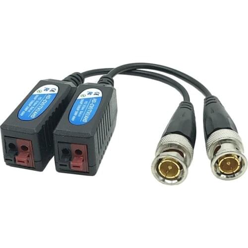 HD BNC Video Balun 5MP 4MP 3MP 960H 1080P 720P Twisted Transceivers UTP Cat5 HD CVI TVI AHD for CAMERA