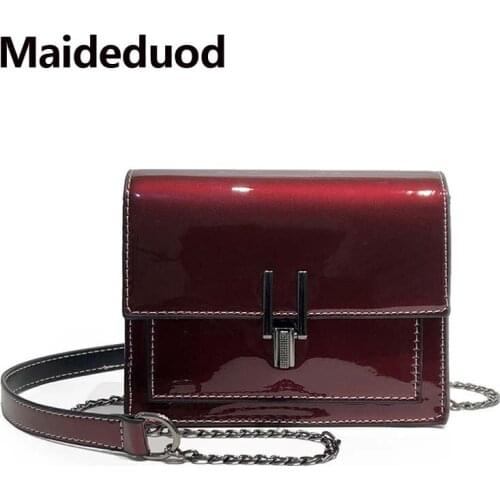 Maideduod Leather handbags hotsale women wedding clutches ladies party purse famous designer crossbody shoulder messenger bags