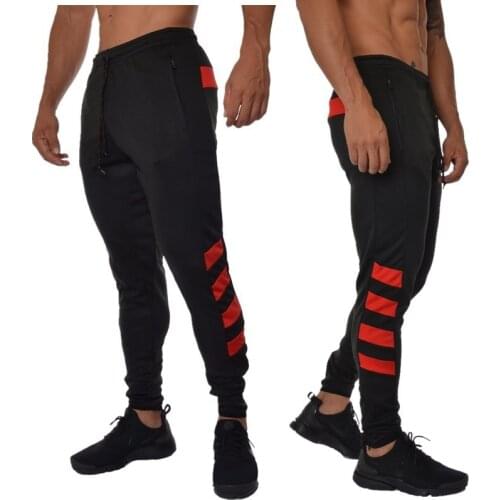ZOGAA Pants Men Mens Plus Size Sports Casual Running Training Trousers All-match Hot Sale Leisure Fashion Sweatpants Patchwork