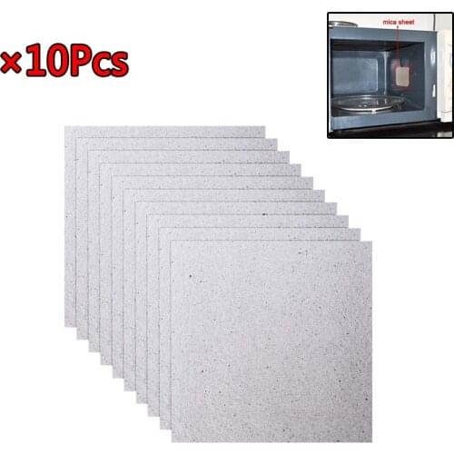 10Pcs/Lot High Quality Microwave Oven Repairing Part 13 x 12cm Mica Plates Sheets For Galanz etc Microwave