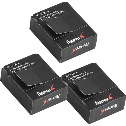 3x 1300mAh AHDBT-301 AHDBT301 Replacement Battery for GoPro 3 Gopro HD HERO3/3+ and GoPro AHDBT-201/AHDBT 301/AHDBT-302 Battery