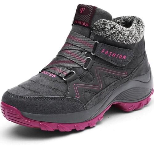 Amduine Women's Wedge Ankle Boots