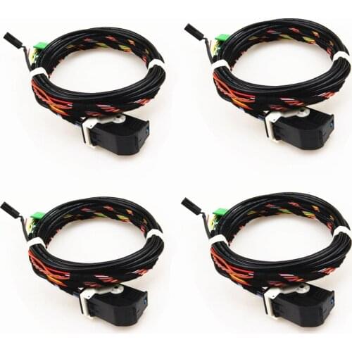 READXT 4X 9W2 9W7 9ZZ RCD510 RNS510 Play&Plug Car Bluetooth Plug Harness Cable For Passat B6 Golf 5 MK5 6 MK6 Tiguan Touran CC