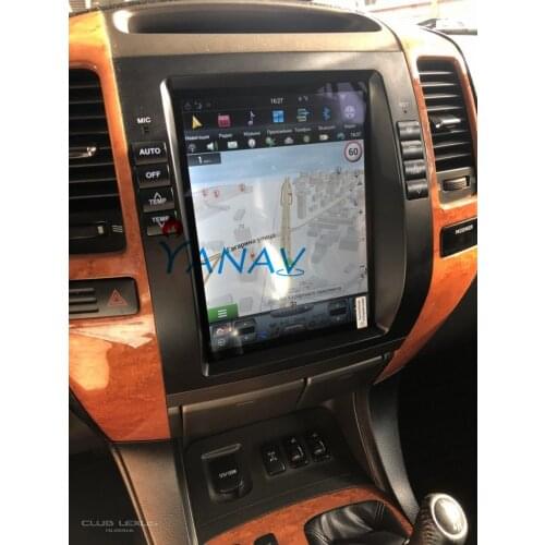 Android 6 Core Car GPS Radio Navigation For-LEXUS GX470 2004-2009 Tesla Style CAR Carplay Multimedia Player Audio Stereo