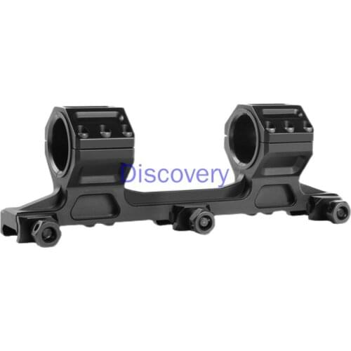 One-piece Fixed Horizontal Clamp Sight Model Fixture Bracket Integrated Guide Rail Dovetail Aluminum Alloy 20 Pipe Clamp