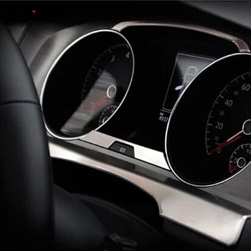 For Volkswagen Golf 7 MK7 2013-2016 2017 2018 Center Control Dashboard Instrument Board Strip Cover Trim Sticker Accessories